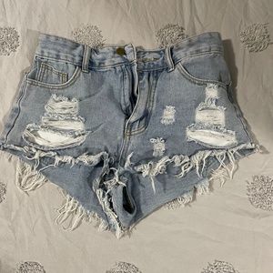 Jean shorts